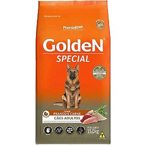 Ração Golden Special Cães Adultos Frango e Carne