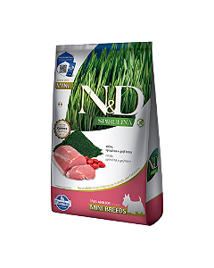 N&D Spirulina Sabor Suíno, Spirulina e Goji Berry