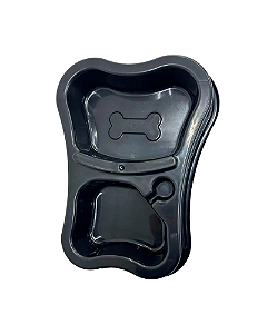 Comedouro Bebedouro Duplo Anti Formiga Com Plastico Resistente Para Cachorros e Gatos