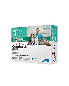 Antipulgas Elanco Comfortis 560 mg para Cães de 9 a 18 Kg e Gatos de 5,5 a 11 Kg
