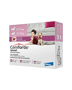 Antipulgas Comfortis 140 mg para Cães de 2,3 a 4 Kg e Gatos de 1,4 a 2,8 Kg