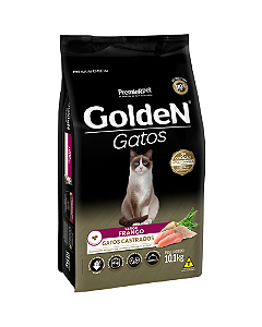 Ração Golden para Gatos Adultos Castrados Sabor Frango