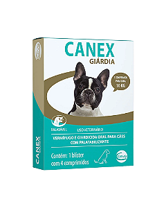 Vermifugo Ceva Canex Giárdia para Cães Comprimido