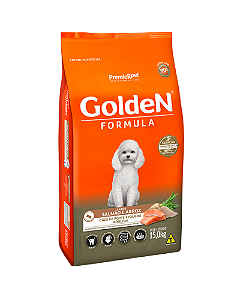 Golden Formula Pequenas Raças Sabor Salmão e Arroz