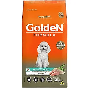 Golden Formula Pequenas Raças Sabor Frango e Arroz