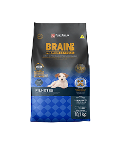 Brain Plus Cães Filhotes sabor Frango e Arroz