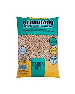 Areia Granulado Madeira Dahra Pet 15Kg