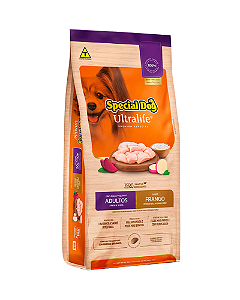 Ração Special Dog Ultralife para Cães Adultos Raças Pequenas Sabor Frango e Arroz