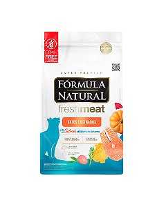 Ração Fórmula Natural Fresh Meat para Gatos Adultos Castrados Sabor Salmão