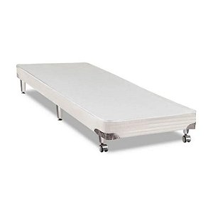 Cama Box Simples Castor Solteiro Gold Star Vitagel