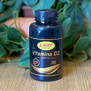 Vitamina D3 500MG em Cápsula - 60CAP