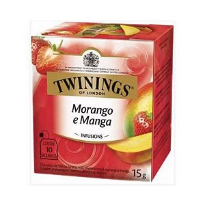 Chá Infusionado - Morango e Manga- 10x2g