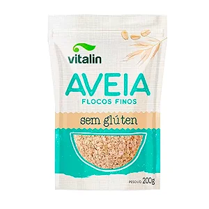 Aveia em Flocos Finos 200g | Zero Glúten