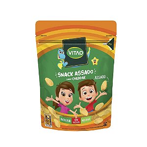 Snack Kids Vegano - Vitao - Cheddar - 40g