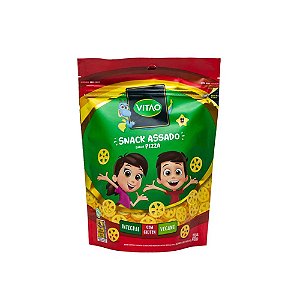 Snack Kids Vegano - Vitao - Pizza - 40g
