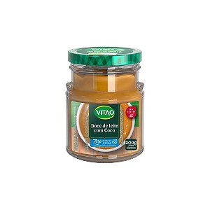 Doce de Leite com Côco - Zero Açúcar - Vitao - 200g