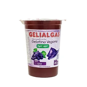 Gelatina Vegetal 210g | Sabor Uva