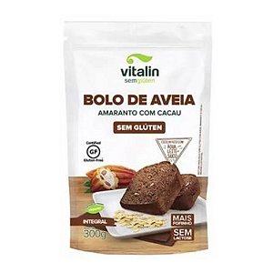 Massa Para Bolo de Aveia -  Amaranto com Cacau - 300g