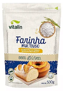 Farinha Multiuso – Sem Glúten, Vegana e Versátil | 500g