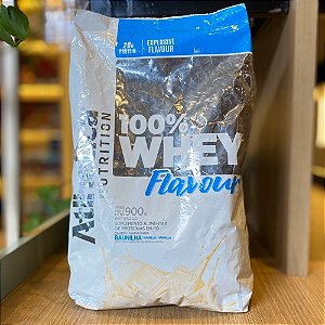 100% Whey Flavour - Refil - Baunilha - 900g
