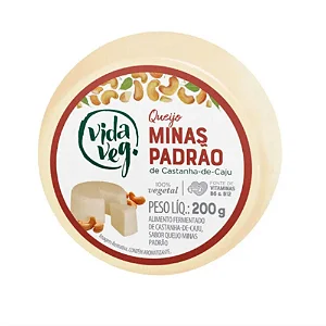 Queijo Minas Padrão Vida Veg 200g #desconto