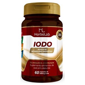 Iodo 500Mg 60 Cápsulas