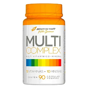 Multivitamínico Body Action Multi Complex (13 Vitaminas + 10 Minerais) - 90 Cápsulas