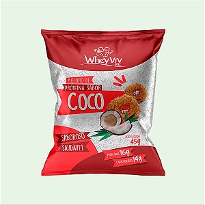 Biscoito de Proteína sabor Coco 45g