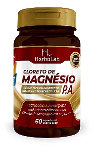 Cloreto de Magnésio P.A. Herbo Lab - 60 Cápsulas