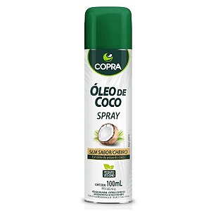 Spray Óleo de Coco sem Cheiro e sem Sabor 100ml