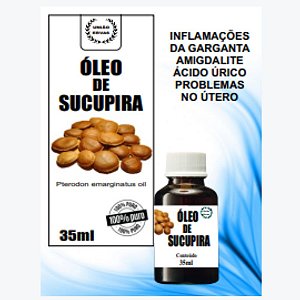 Oléo de sucupira 30ml