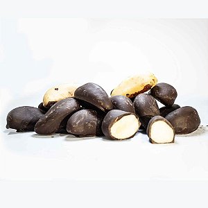 Castanha do Pará banhada em chocolate 70% 100g