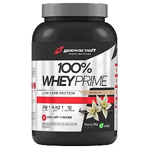 Whey 100% Prime Bodyaction Baunilha 900g