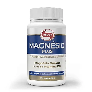 Magnésio Plus Vitafor 90 cápsulas