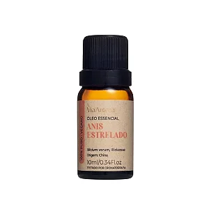 Óleo Essencial Via Aroma 10ml Anis Estrelado