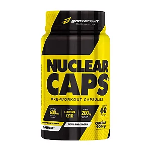 Pré Treino Body Action Nuclear Caps - 60 Cápsulas