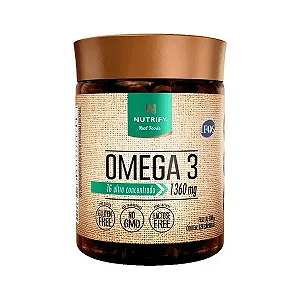 Ômega 3 Nutrify TG Ultra Concentrado - 120 Cápsulas (1360mg)