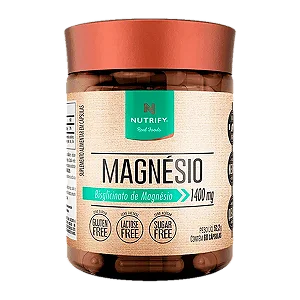 Bisglicinato de Magnésio Nutrify - 60 Cápsulas