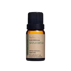 Óleo Essencial Via Aroma 10ml Manjericão