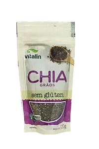 Chia em Grãos 120g | Orgânica e s/Glúten