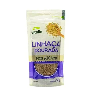 Linhaça Dourada em Grãos 120g | Sem Glúten