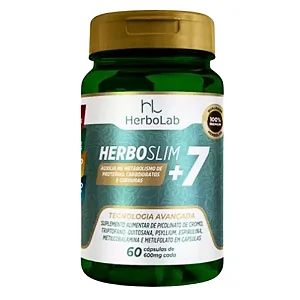 Herboslim +7 Herbolab 60 cápsulas