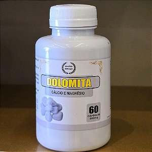 Dolomita 500mg 60 cápsulas