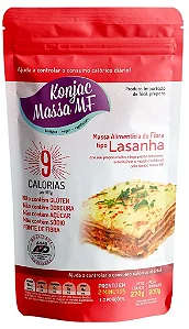 Massa Konjac MF Tipo Lasanha 270g | Low Carb e Sem Glúten