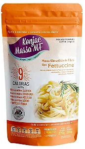 Massa Konjac MF Tipo Fettuccine 270g | Low Carb e Sem Glúten