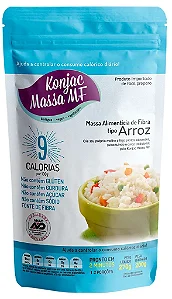Massa Tipo Arroz Konjac MF 270g | Zero Glúten e Low Carb
