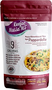 Massa Konjac MF Tipo Pappardelle 270g | Low Carb e Sem Glúten