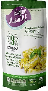 Massa Konjac MF Tipo Penne 270g | Low Carb e Sem Glúten
