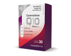 Q10 Coenzima Copapharma 50mg 30 cápsulas
