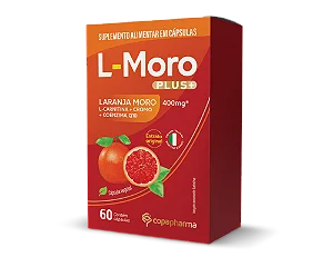 Suplemento Alimentar Copapharma L-Moro Plus+ - 60 Cápsulas (400mg)